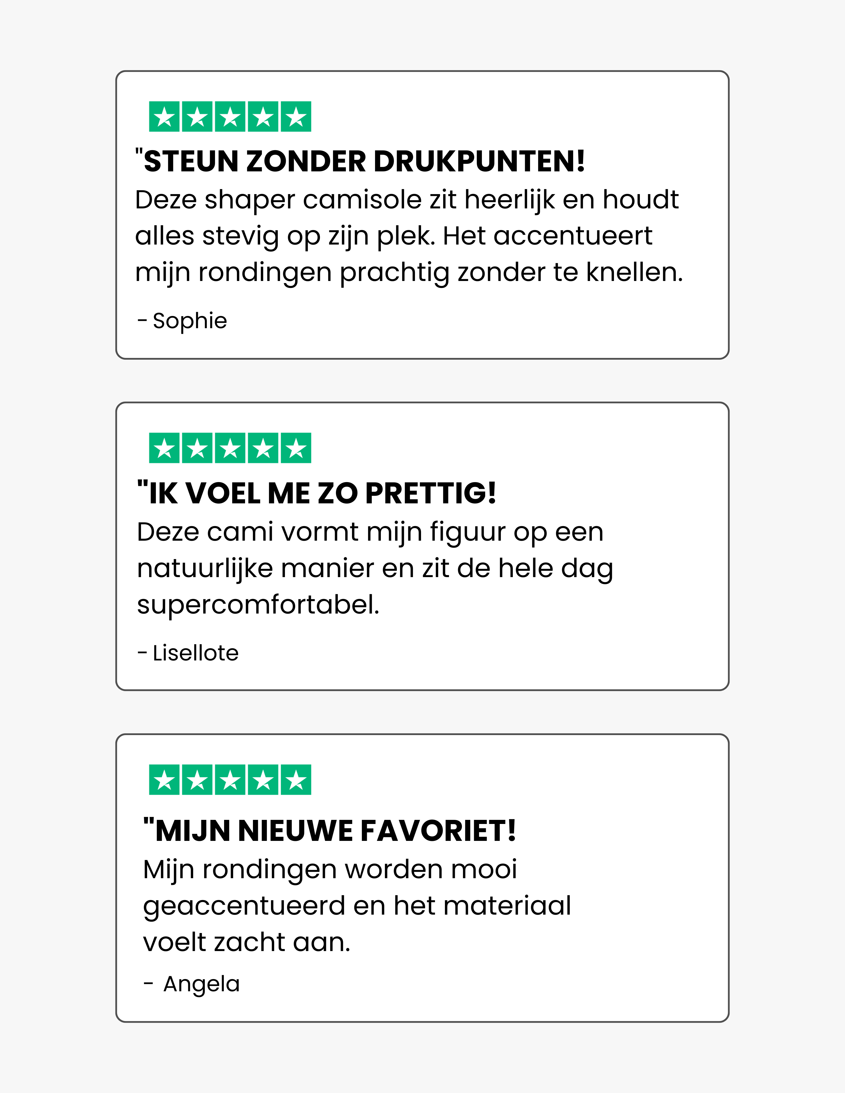 Curvez® - Comfortabele & Ondersteunende Shaper Cami